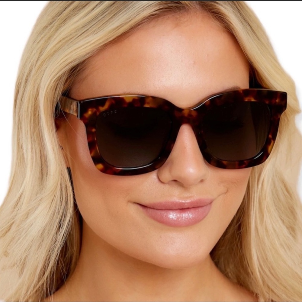 🔥DIFF🔥CARSON Polarized Tortoise Sunglasses NEW … - image 5